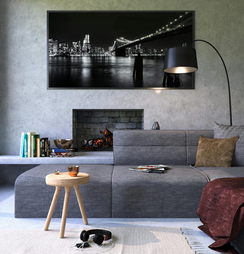 sala de estar reformada por asesoramiento inmobiliario