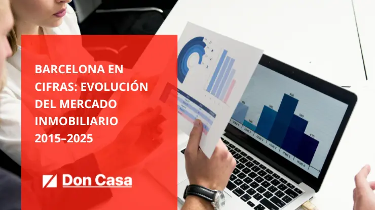 Imagen de estadísticas usada como fondo para blog de evolución del mercado inmobiliario 2015-2025